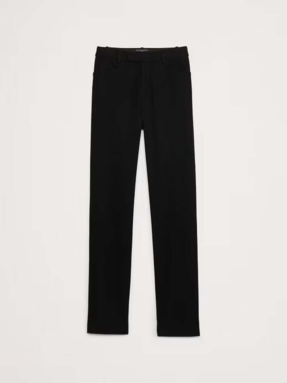 Banana Republic | Black Mid-Rise Straight Sloan Pants | Size 8